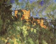 Paul Cezanne Black Castle painting